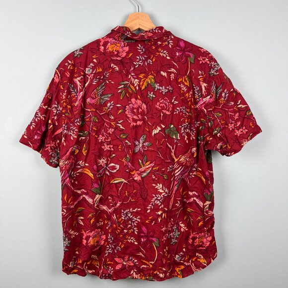 American Eagle Outfitters Men's Classic Fit Short Sleeve Button Down Size XL - Picture 4 of 7